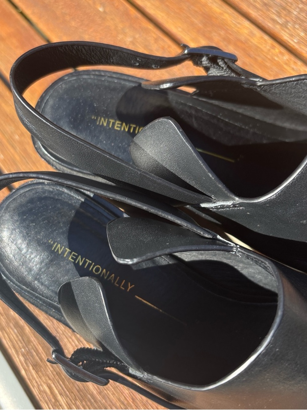 Intentionally Blank Slingback Clogs - Picture 6 of 6